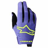 Alpinestars Radar Gants de moto légers violet jaune fluo – L / Purple Yellow Fluo
