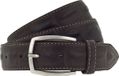 Vanzetti Leren Riem 35mm Leather Belt W115 Dark Brown Donkerbruin