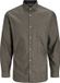 JACK & JONES JPRBLAPARKER DETAIL L/S SHIRT NOOS Heren Overhemd S Chocolate Torte