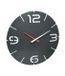 TFA Dostmann 60.3536.10 Wandklok Zendergestuurd 35 cm x 35 mm Antraciet