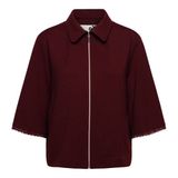 &Co Woman jasje - donkerrood
