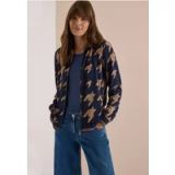 cecil Lichtgewicht blouson met jacquard-look