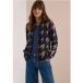 cecil Lichtgewicht blouson met jacquard-look