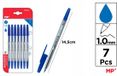 MP Main Paper Blauwe Balpen 1,0 mm - 7 st