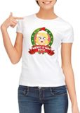 Bellatio Decorations Shoppartners Bv Foute Kerst shirt voor dames - Merry X-mas Boys - wit M