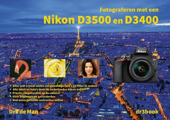 Boek Fotograferen met een Nikon D3500 & D3400