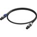 Neutrik 1036408 Câble d'alimentation noir 5 m