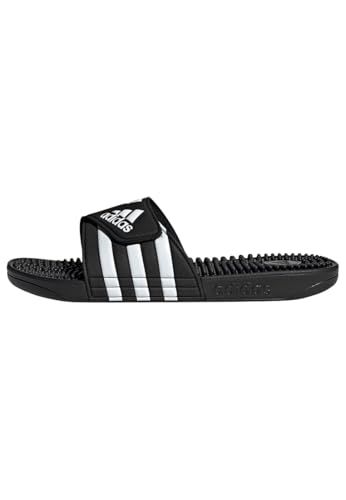 adidas Adissage Slides Slipper, Core Black / Cloud White / Core Black, 39 EU