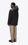 Rains Nome Parka Black Parka L Unisex Polyester Zwart