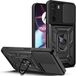 Techsuit Hoesje geschikt voor Motorola Edge 30 - Camshield Back Cover - Zwart