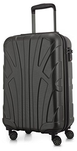 Suitline Handbagage Harde Koffer - Cabinekoffer - TSA - 55 cm - Grafiet