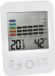 Terdens 3564 - Thermohygromètre électronique - Mesures internes - Fonctions d'alarme - Indicateur de confort - Blanc;Argent