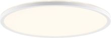 Brilliant Lumaro plafonnière LED 42 cm, 3000 lm, 4000 K, plate, blanche, ronde