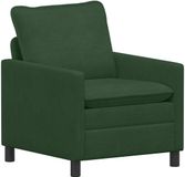 vidaXL Bank Jungle Groen Stof 81 x 87,5 x 57 cm