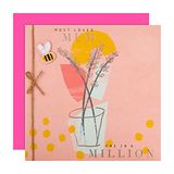 Hallmark Moederdagkaart voor mama - One In a Million Bumblebee Design Kaarten
