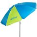AKTIVE Strandparasol, 220 cm, 8 glasvezelbaleinen, aluminium mast 28/32 mm, UV50-bescherming, kantelsysteem, bovenste ventilatie, draagtas (62438)