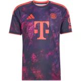 ADIDAS PERFORMANCE Tricot 'FCB 3' antraciet / donkerlila / oranjerood