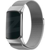 Bandz Bracelet milanaise loop Fitbit Charge 6 (argent)