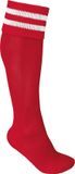 PROACT® Sportsokken Met Contraststrepen PA015 - Sporty Red / White - 47/50 EU