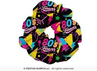 Guirca Scrunchie 80's Forever Zwart