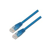 aisens A135 – 0243 – doucheslang RJ45-patchkabel (2 m, 10/100/1000 Mbit/s, switch/router/modem/patchpaneel/patchvel/access point/champs-) blauw