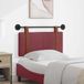 vidaXL Tête de lit suspendue Vin rouge Antique PU
