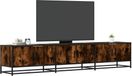 Maison Exclusive - Meuble TV, aspect chêne fumé, 210 x 35 x 41 cm, bois composite