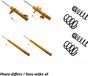 KONI Sport Kit Mercedes A-Klasse (W176)/B-Klasse (W246) 160 (CDi)/180 (CDi)/200 (CDi)/220 (CDi)/250 (excl. 4Matic/45 AMG) 2013-2018 - 30/30mm - VA-Last -1020kg (1140-8881-1)