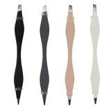 Cosmetic Club - SC16041 - Pince à Épiler Double, Coloris Aléatoire