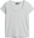 Superdry Scoop Neck T-shirt Dames - Grijs