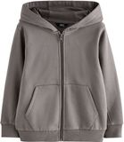 Next Jongens Hoodie met doorlopende rits Grijs