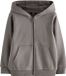 Next Jongens Hoodie met doorlopende rits Grijs