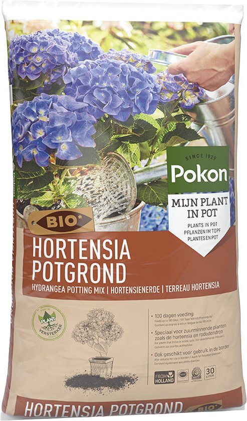 Pokon MPS RHP Hortensia Grond Bio 30 L