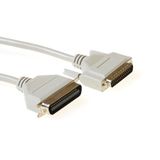ACT 1,80 meter printerkabel 25 Pin D-sub Male/36-Pin Centronics Male