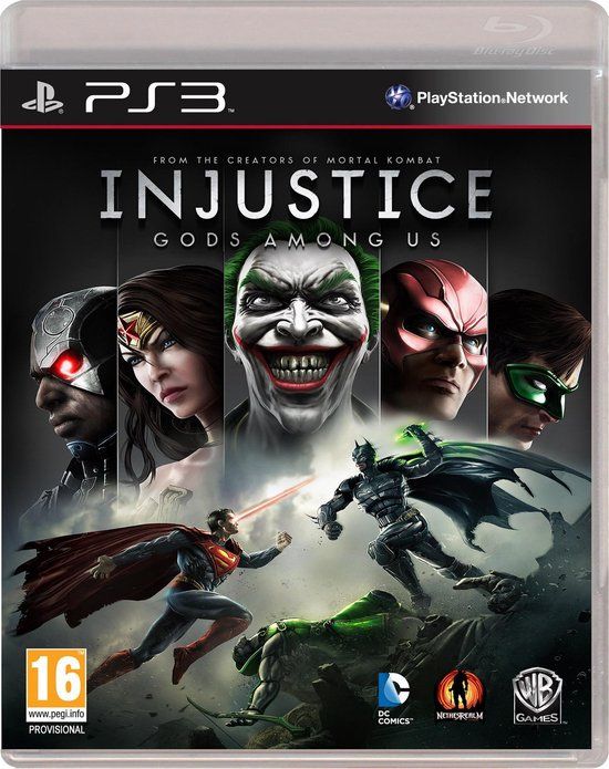Warner Bros. Entertainment Injustice: Gods Among Us - PS3 - Standard Edition - Region Free
