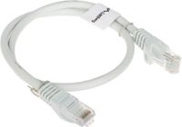 Lanberg 0,5 m grijze Cat.6 UTP Ethernet-netwerkkabel