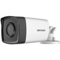 Hikvision Turbo HD Value Series DS-2CE17D0T-IT3FS - Bewakingscamera - kogel - stofbestendig/waterbestendig - kleur (Dag en nacht) - 2 MP - 1920 x 1080 - 1080p - M12 montage - vastgesteld brandpunt - audio - composiet, AHD, CVI, TVI - DC 12 V