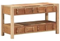 vidaXL TV-kast Bruin 83 x 33 x 46 cm Massief Gerecycled Hout