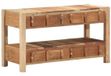 vidaXL TV-kast Bruin 83 x 33 x 46 cm Massief Gerecycled Hout