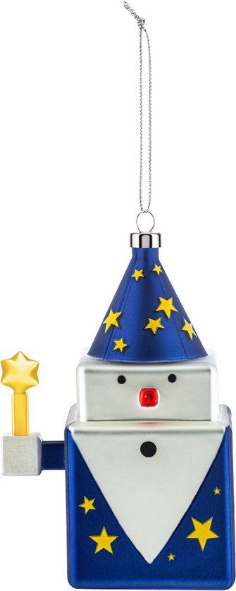 Alessi Cubomago Kerstbal - 7 cm - Multi color