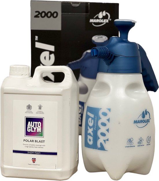 Autoglym Polar Blast Snowfoam - Marolex Axel 2000 - Handfoam set - 2500 ml