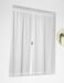 LINDER 1 paar glazen Gloria ecru en zilver in 60 x 140 cm