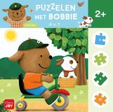 Clavis Joy Clavis Puzzelen met Bobbie. 4-in-1-puzzel In het bos