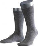 FALKE No. 6 Finest Merino & Silk Sokken Heren Grijs Maat 45-46