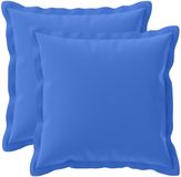 vidaXL - Kussensloop - 2 stuks - Koninklijk Blauw - 50 x 50 cm - Polyester