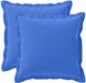 vidaXL - Kussensloop - 2 stuks - Koninklijk Blauw - 50 x 50 cm - Polyester