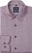 OLYMP Level 5 body fit overhemd - structuur - bordeaux rood - Strijkvriendelijk - Boordmaat: 44 (EU maat: XL)