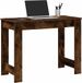 Maison Exclusive - Bureau, chêne fumé, 100x45x75 cm, fibre de bois