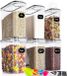 Sans marque Bacs de stockage de 4 litres, set de 6