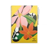 MOYU Uitwisbaar Notitieboek A4 - Flower Vibes